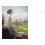 Female Nude in a Landscape by M. Kraft de la Saulx