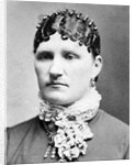 Mature woman portrait, ca. 1895. by Anonymous