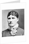 Mature woman portrait, ca. 1895. by Anonymous