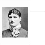 Mature woman portrait, ca. 1895. by Anonymous