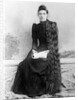 Young woman with long hair portrait, ca. 1900. by Anonymous