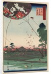 Distant view of Akiba of Enshu: kites of Fukuroi by Anonymous