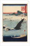 Whale hunting at the island of Goto in Hizen by Anonymous