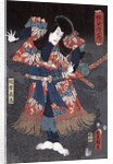 Ichikawa Danjuro VIII in the role of Kaja Yoshitaka by Anonymous
