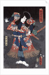 Ichikawa Danjuro VIII in the role of Kaja Yoshitaka by Anonymous