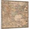 1856 wall map of the United States by Anonymous