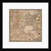 1856 wall map of the United States by Anonymous