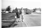 First day of school for two brothers, ca. 1964. by Anonymous