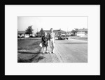 First day of school for two brothers, ca. 1964. by Anonymous