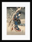 A modern version of the Tale of Genji in snow scenes by Anonymous