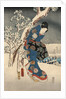 A modern version of the Tale of Genji in snow scenes by Anonymous