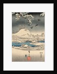 A modern version of the Tale of Genji in snow scenes by Anonymous