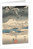 A modern version of the Tale of Genji in snow scenes by Anonymous