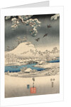 A modern version of the Tale of Genji in snow scenes by Anonymous