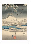 A modern version of the Tale of Genji in snow scenes by Anonymous