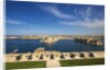 View of Vittoriosa and Senglea from Upper Barrakka Gardens by Anonymous