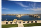 View of Vittoriosa and Senglea from Upper Barrakka Gardens by Anonymous