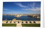 View of Vittoriosa and Senglea from Upper Barrakka Gardens by Anonymous