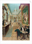Interior view of the Hoffman House bar by Anonymous