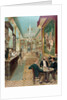 Interior view of the Hoffman House bar by Anonymous