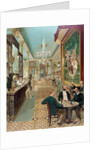 Interior view of the Hoffman House bar by Anonymous