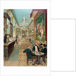 Interior view of the Hoffman House bar by Anonymous