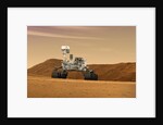 Curiosity Rover on Mars by Anonymous