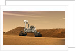 Curiosity Rover on Mars by Anonymous