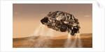 Curiosity and Descent Stage by Anonymous