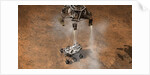 Curiosity Touching Down by Anonymous