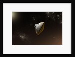 Curiosity Inside Aeroshell by Anonymous