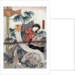 An actor in the role of Sodehagi, wife of Sadato by Anonymous