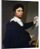 Ingres as a Young Man (Jean-Auguste Dominique Ingres Painting at His Easel) by Madame Gustave Héquet