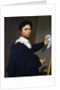Ingres as a Young Man (Jean-Auguste Dominique Ingres Painting at His Easel) by Madame Gustave Héquet