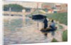 View of the Seine by Georges Seurat