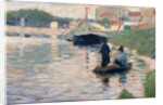 View of the Seine by Georges Seurat