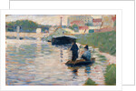 View of the Seine by Georges Seurat