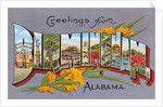 Greetings from Birmingham, Alabama by Anonymous