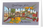 Greetings from Birmingham, Alabama by Anonymous