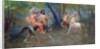 Greek Centaurs Celebrating with a Lapith Woman by Edoardo Ettore Forti
