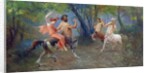 Greek Centaurs Celebrating with a Lapith Woman by Edoardo Ettore Forti