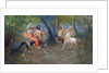 Greek Centaurs Celebrating with a Lapith Woman by Edoardo Ettore Forti