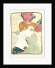 Mlle. Marcelle Lender en Buste by Henri de Toulouse-Lautrec
