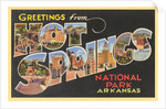 Greetings from Hot Springs National Park, Arkansas by Anonymous
