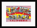 Greetings from Laguna Beach, California by Anonymous