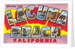 Greetings from Laguna Beach, California by Anonymous