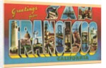 Greetings from San Francisco, California by Anonymous