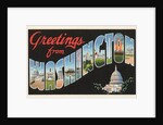 Greetings from Washington, DC by Anonymous
