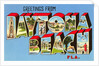 Greetings from Daytona Beach, Florida by Anonymous