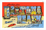 Greetings from Daytona Beach, Florida by Anonymous